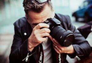 photographer at an event